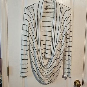 Drape neck shirt